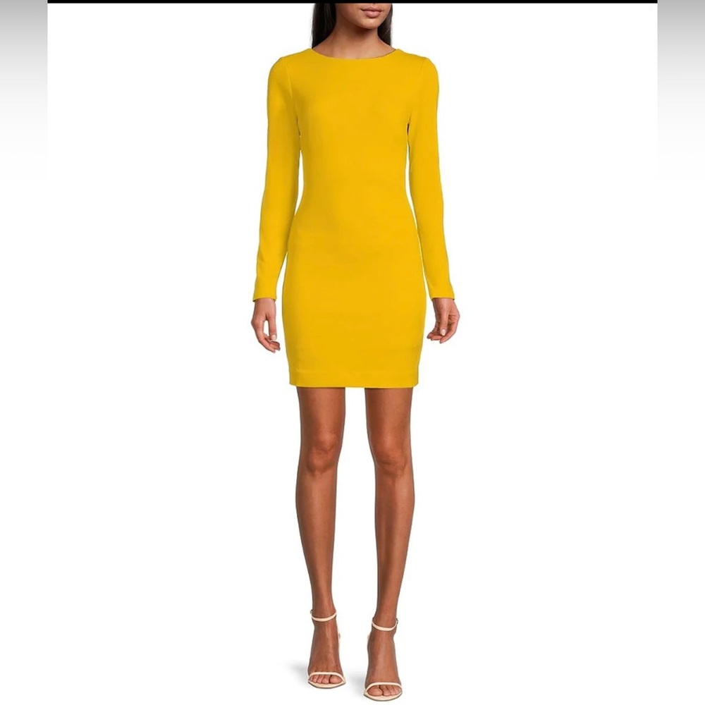 056. NWT DRESS the Population Lola Crew Mini Dress